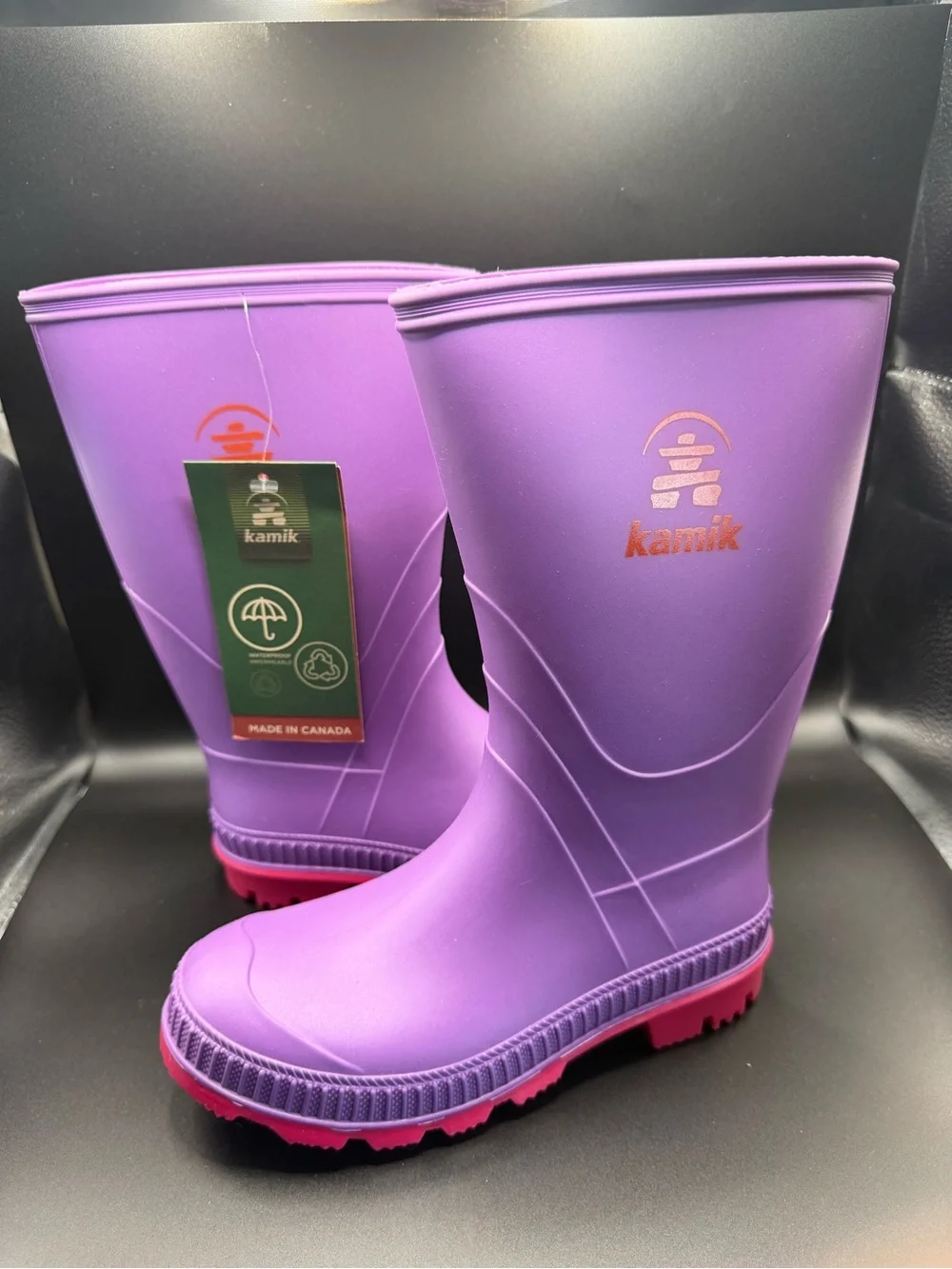 Kamik Stomp Youth Rainboot - Size 1